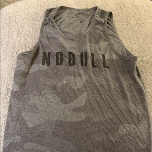 NOBULL Charcoal Camo Sleeveless Top